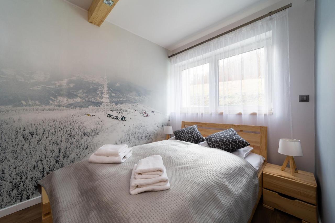 Apartament Z Garazem "Widok Na Skrzyczne" - Sloneczna Gora Szczyrk Ngoại thất bức ảnh